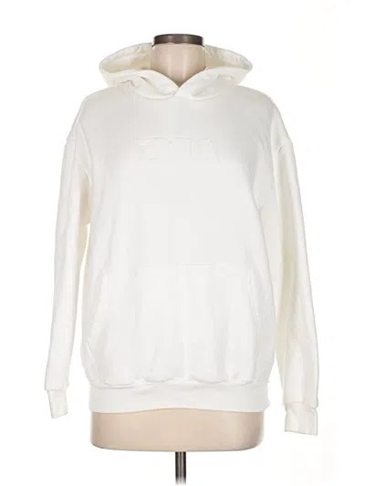 Pre-owned Zyia Active Sweatshirt In White