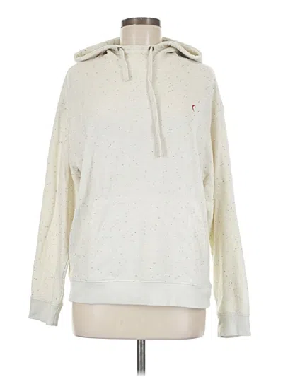 Pre-owned Zyia Active Sweatshirt In White