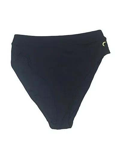 Pre-owned Zyia Active Swimsuit Bottoms In Black