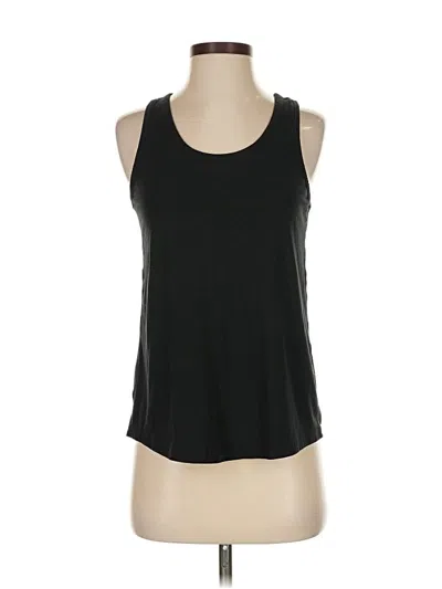 Pre-owned Zyia Active Tank Top Black Halter Neckline Tops