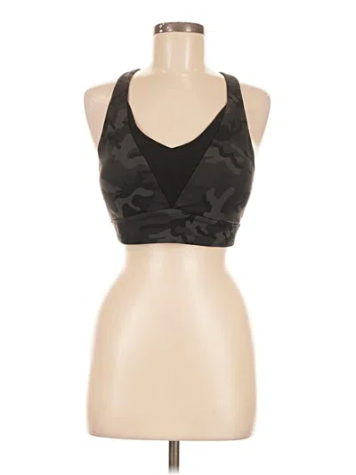 Pre-owned Zyia Active Tank Top Black Halter Neckline Tops