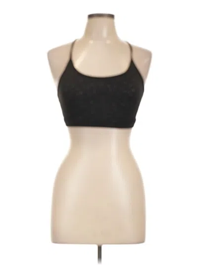 Pre-owned Zyia Active Tank Top Black Halter Neckline Tops