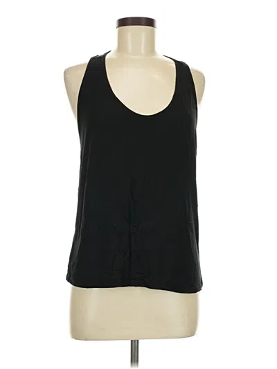 Pre-owned Zyia Active Tank Top Black Halter Neckline Tops