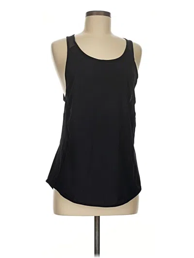 Pre-owned Zyia Active Tank Top Black Strapless Neckline Tops