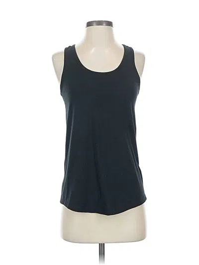 Pre-owned Zyia Active Tank Top Blue Halter Neckline Tops