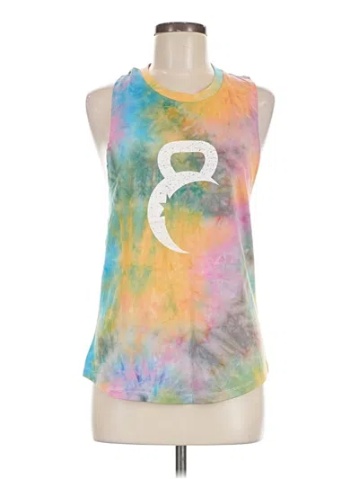 Pre-owned Zyia Active Tank Top Green Halter Neckline Tops