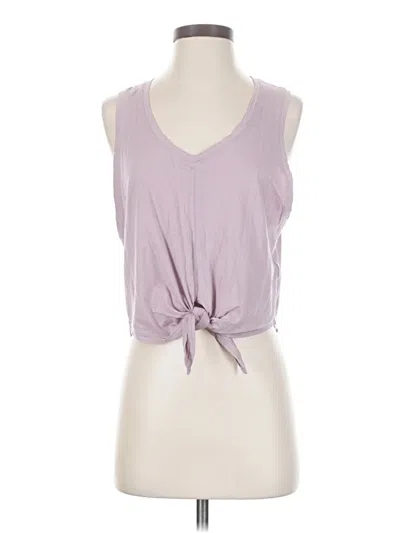 Pre-owned Zyia Active Tank Top Pink Halter Neckline Tops