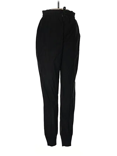 Pre-owned Zyia Active Track Pants In Black