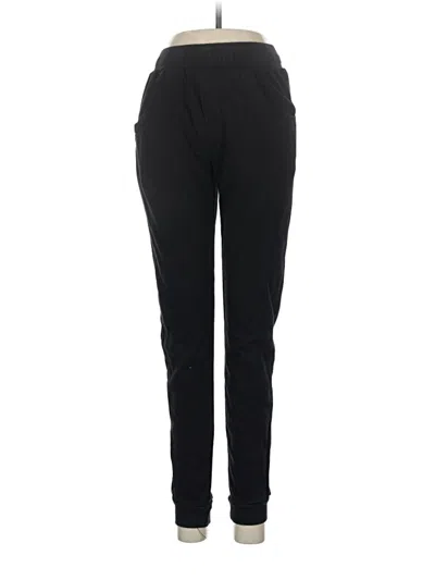 Pre-owned Zyia Active Track Pants In Black