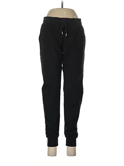 Pre-owned Zyia Active Track Pants In Black