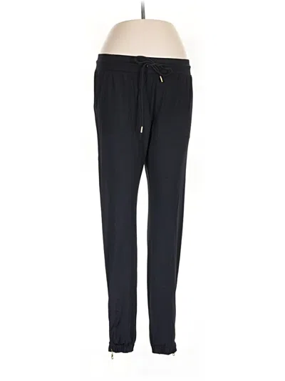Pre-owned Zyia Active Track Pants In Black