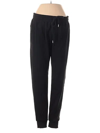 Pre-owned Zyia Active Track Pants In Black