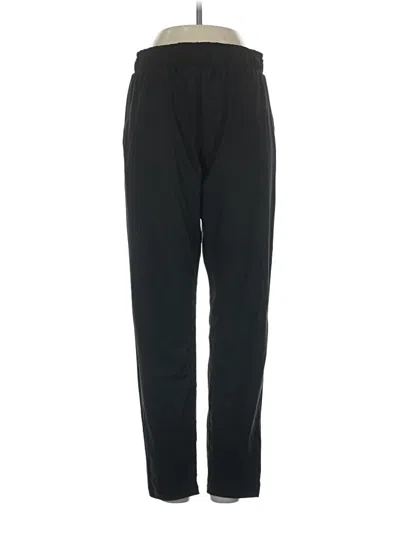 Pre-owned Zyia Active Track Pants In Black