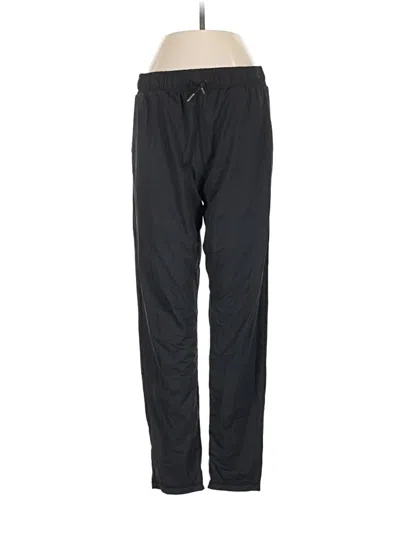 Pre-owned Zyia Active Track Pants In Black