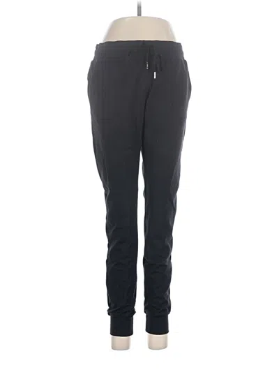 Pre-owned Zyia Active Track Pants In Black