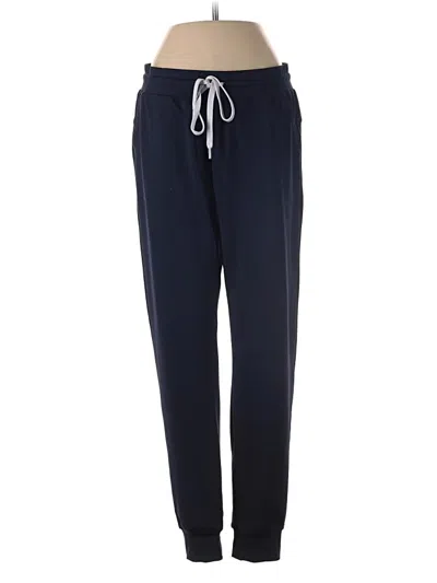 Pre-owned Zyia Active Track Pants In Blue