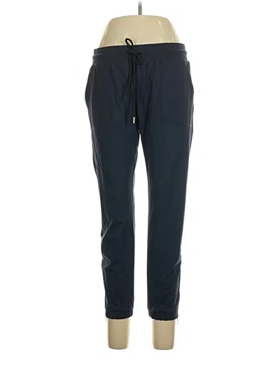 Pre-owned Zyia Active Track Pants In Blue