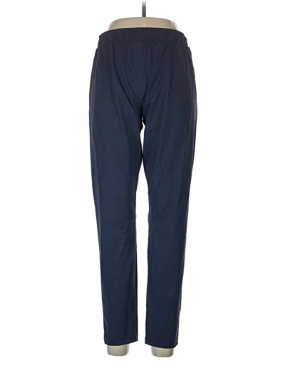 Pre-owned Zyia Active Track Pants In Blue