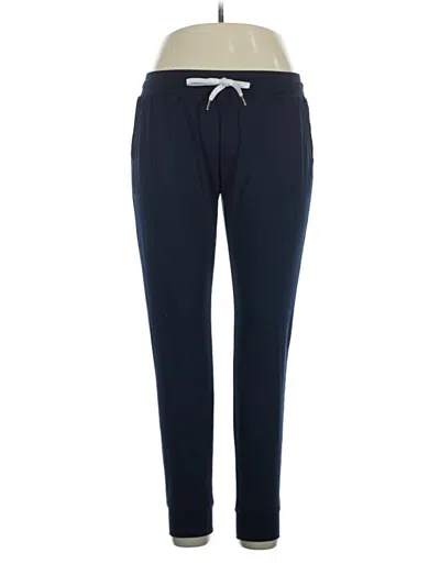 Pre-owned Zyia Active Track Pants In Blue