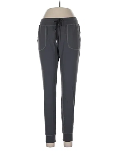 Pre-owned Zyia Active Track Pants In Gray