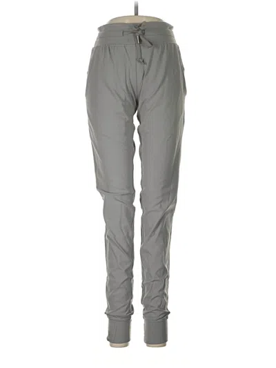 Pre-owned Zyia Active Track Pants In Gray