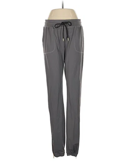 Pre-owned Zyia Active Track Pants In Gray