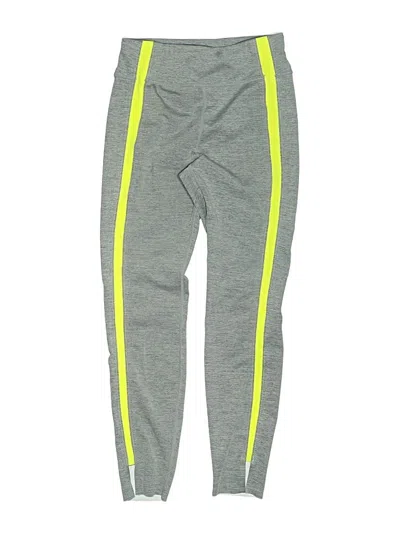 Pre-owned Zyia Active Track Pants In Gray