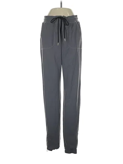 Pre-owned Zyia Active Track Pants In Gray