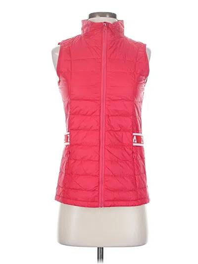 Pre-owned Zyia Active Vest In Pink