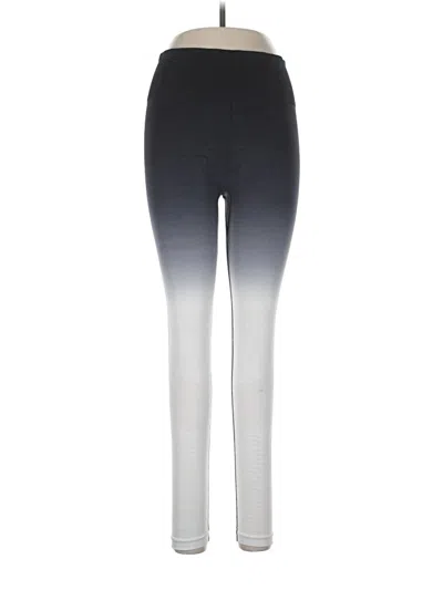 Pre-owned Zyia Active Yoga Pants In Black
