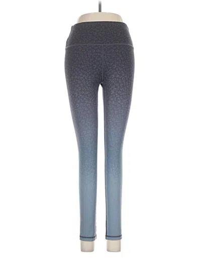 Pre-owned Zyia Active Yoga Pants In Blue