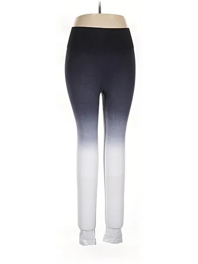 Pre-owned Zyia Active Yoga Pants In Gray
