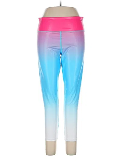 Pre-owned Zyia Active Yoga Pants In Pink