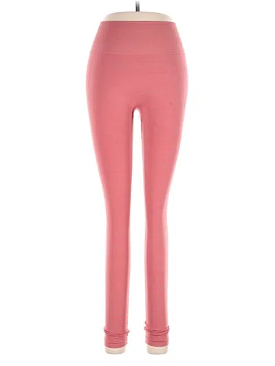 Pre-owned Zyia Active Yoga Pants In Pink
