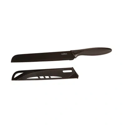 Zyliss 8.5" Bread Knife With Sheath Cover In Black