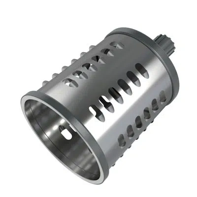 Zyliss Coarse Grating Drum Gourmet In Gray