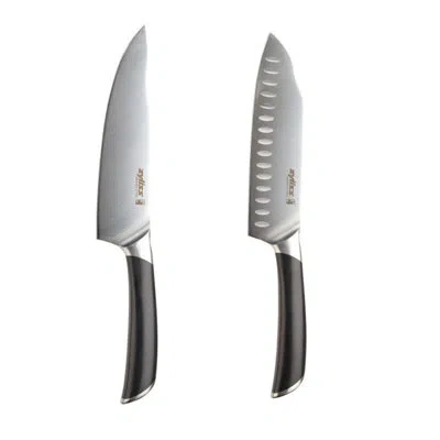 Zyliss Comfort Pro Bundle Chef And Santoku In Black