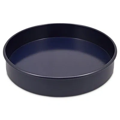 Zyliss Durable Non-stick Removable Base Cake Pan | Carbon Steel | Dark Blue | 9in/23cm