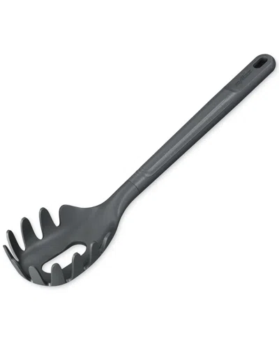 Zyliss Ergonomic Heat-resistant Spaghetti Server In Dk Gry