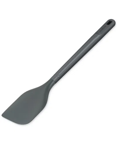 Zyliss Large Silicone-edge Mixing Spatula In Dk Gry
