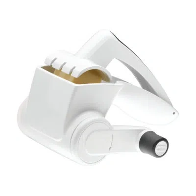 Zyliss Nsf Certified Professional Rotary Cheese Grater In White