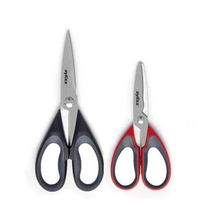 Zyliss Scissor Shear Set In Black;red