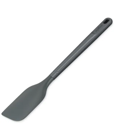 Zyliss Silicone-edge Medium Mixing Spatula In Dk Gry