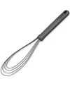Zyliss Silicone Flat Whisk In Dk Gry