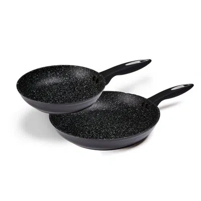 Zyliss Ultimate Non Stick 2 Piece Frying Pan Set (8" And 11") In Black
