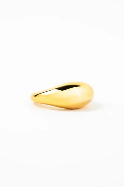 Zynnia Collective Dome Ring In Gold