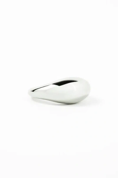 Zynnia Collective Dome Ring In Silver