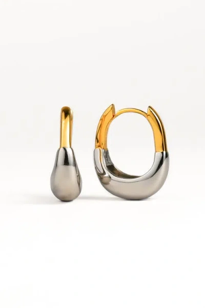 Zynnia Collective Dual Arc Hoops In Multi