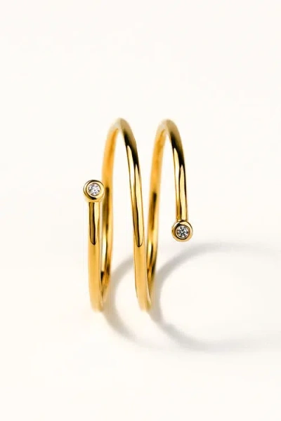 Zynnia Collective Orbit Ring In Gold
