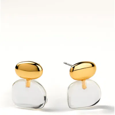 ZYNNIA COLLECTIVE ZYNNIA COLLECTIVE PEBBLE STACK STUDS